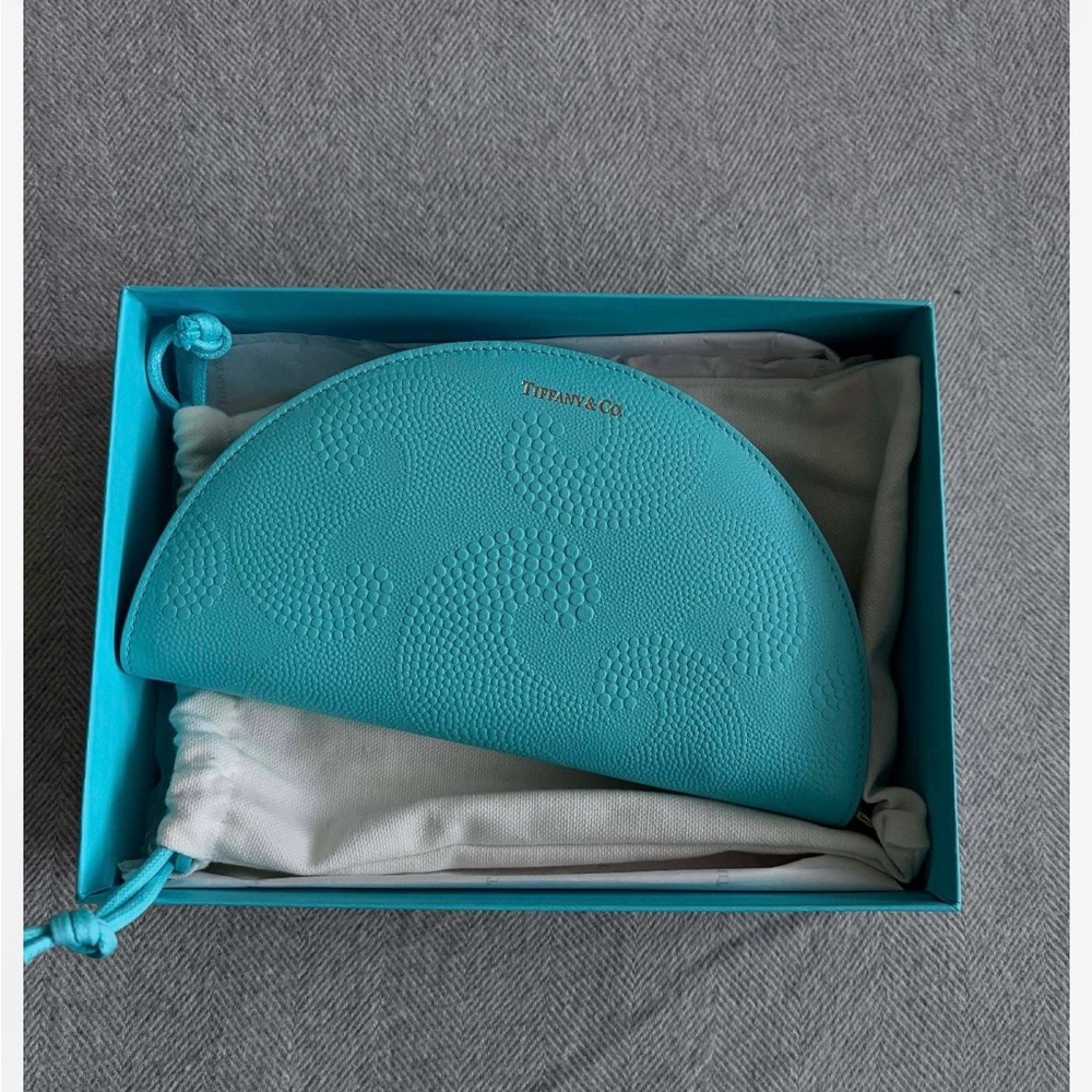 Tiffany & Co. Turquoise Cosmetic Case